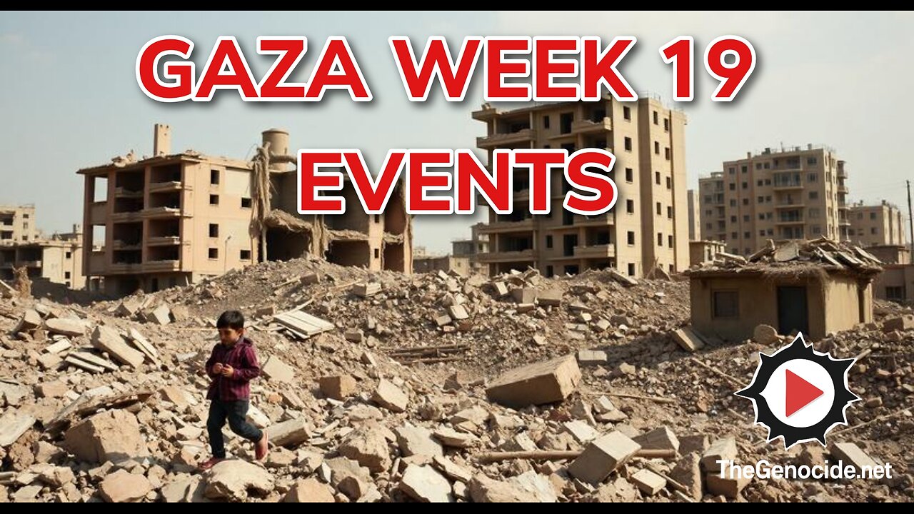 Gaza Week 19 Events Compilation