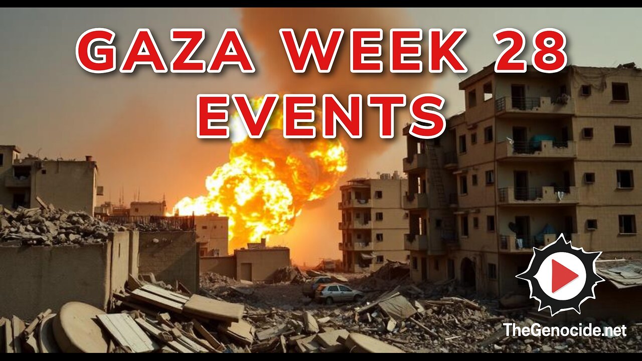 Gaza Week 28 Events Compilation
