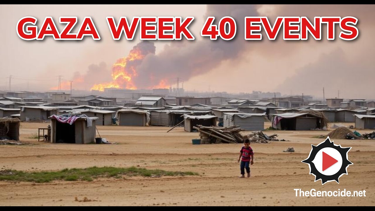 Gaza Week 40 Events Compilation