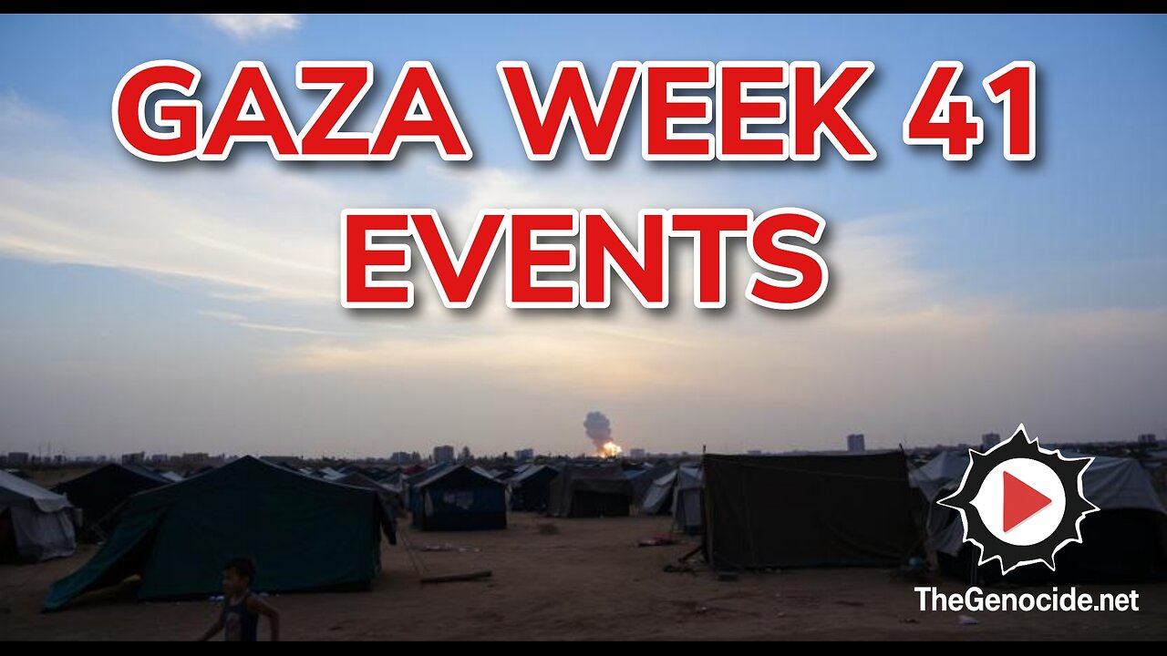 Gaza Week 41 Events Compilation