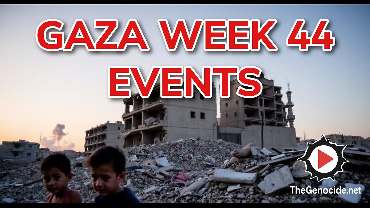 Gaza Week 44 Events Compilation