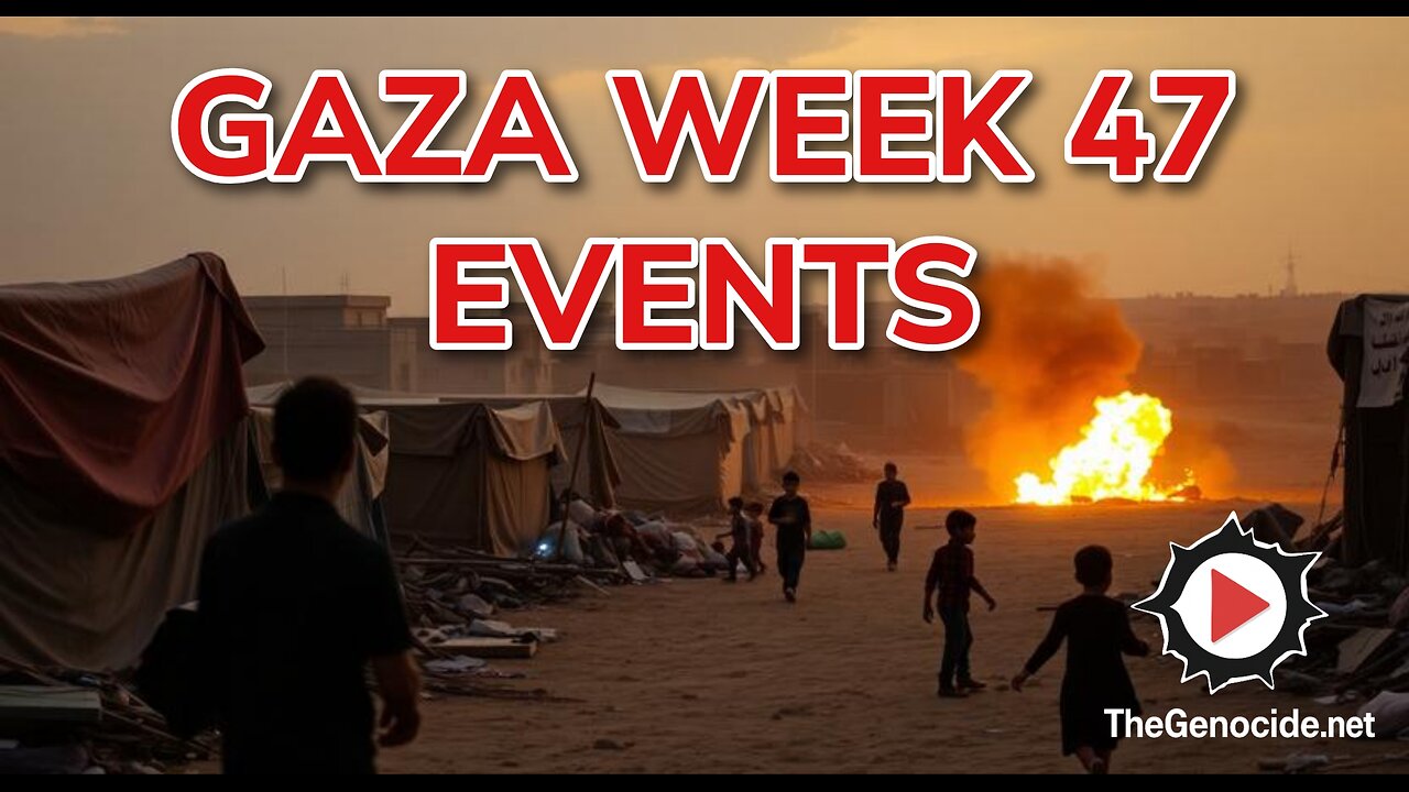 Gaza Week 47 Events Compilation