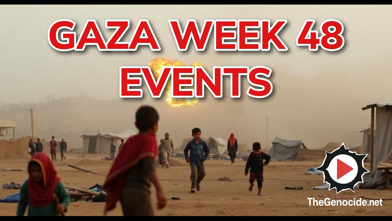 Gaza Week 48 Events Compilation