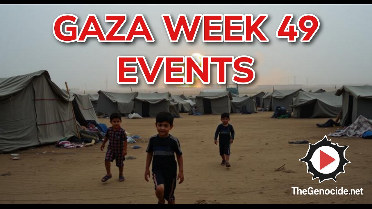 Gaza Week 49 Events Compilation