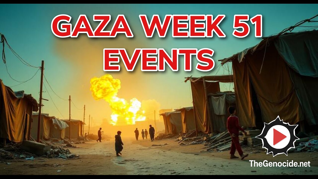 Gaza Week 51 Events Compilation