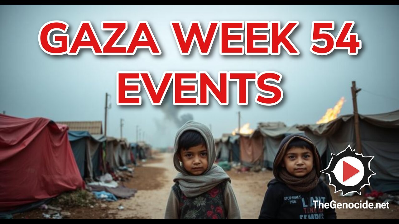 Gaza Week 54 Events Compilation
