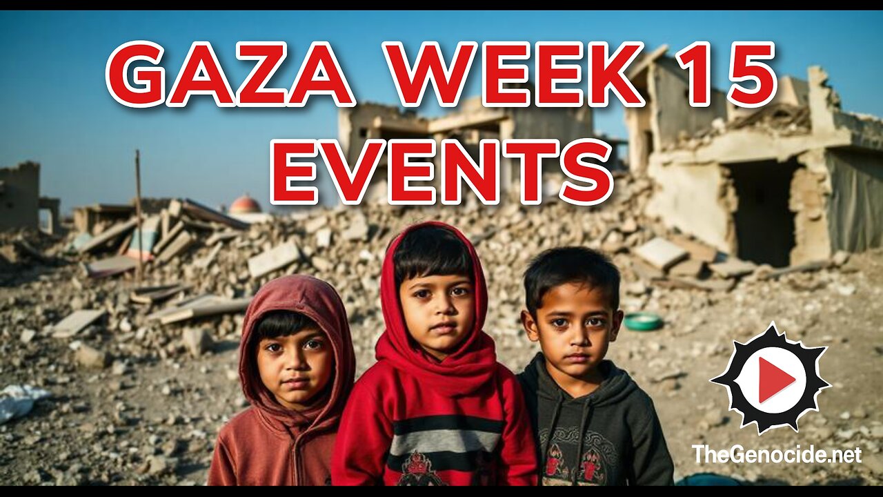 Gaza week 15 events compilation